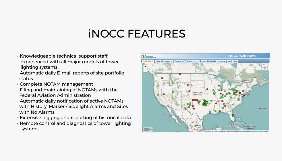 iNOCC Features